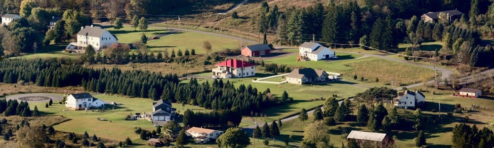 A view of the West Chester countryside